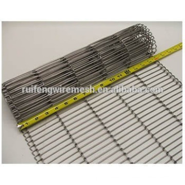 Stainless Steel Flat Wire Belt / Metal Wire Belt Conveyor / Ss Steel Conveyor Belt Mesh